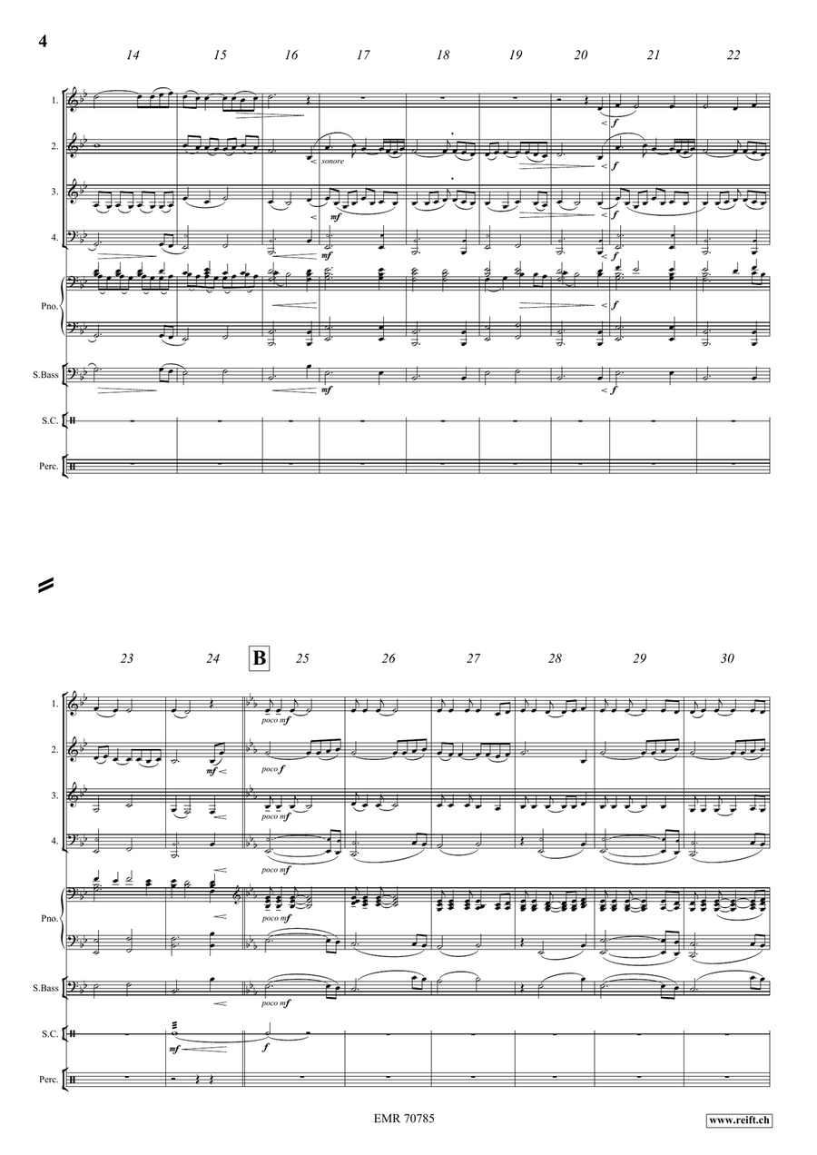 A Song For Léa A Song For Léa Woodwind Quartet scores gallery preview page 5