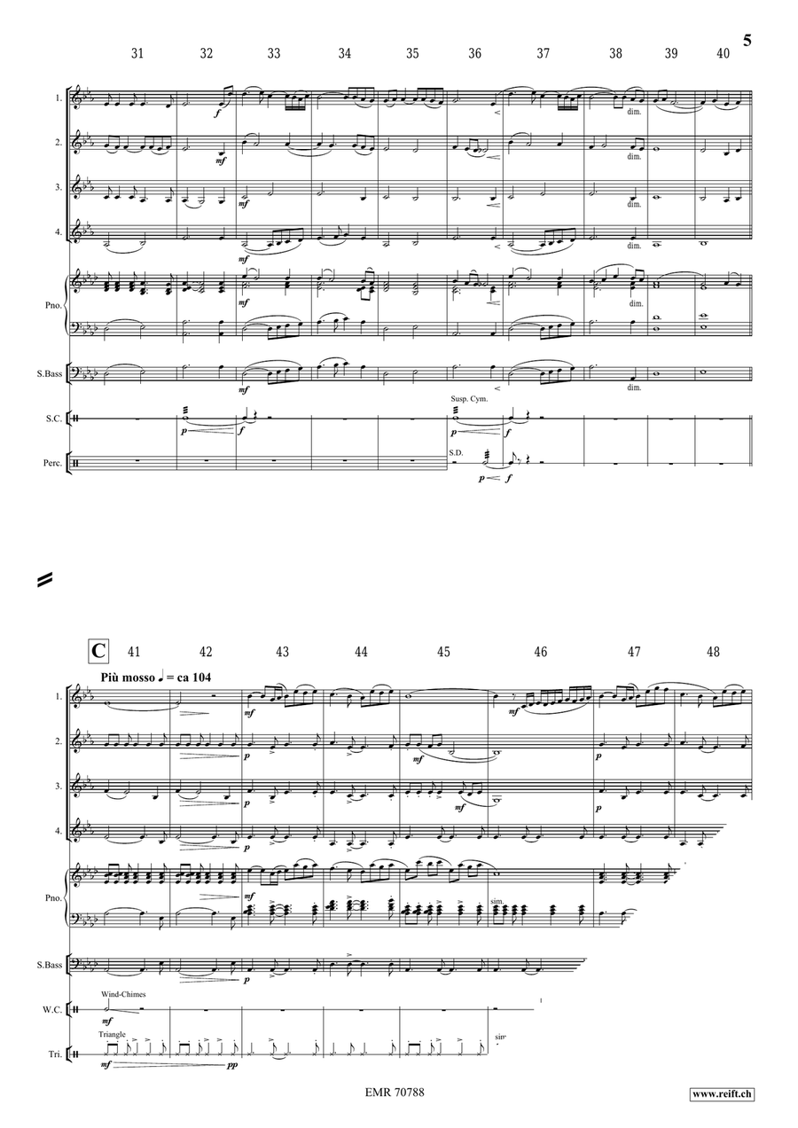 A Song For Léa A Song For Léa Horn scores gallery preview page 6