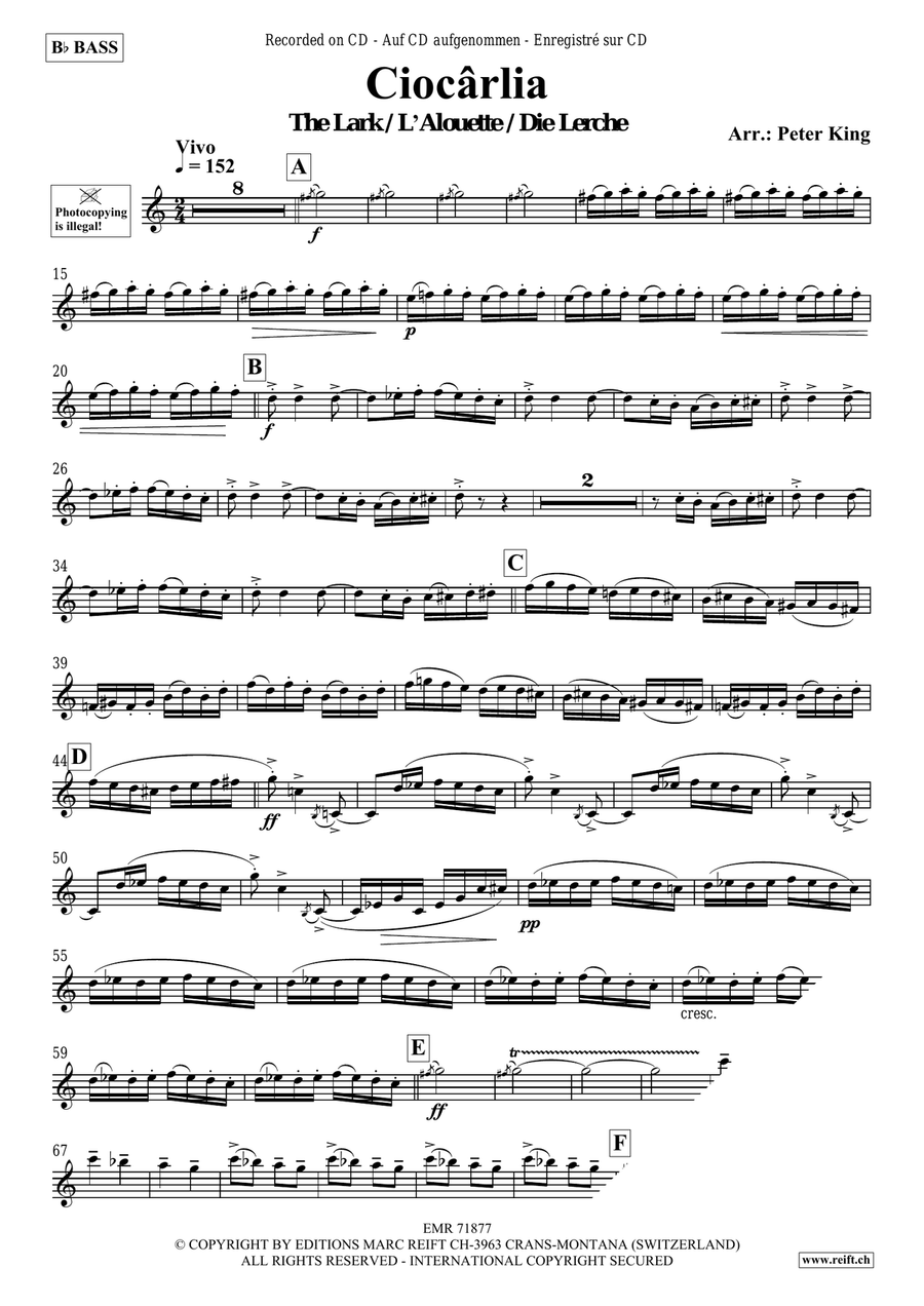 Ciocarlia Ciocarlia Voice Solo scores gallery preview page 3