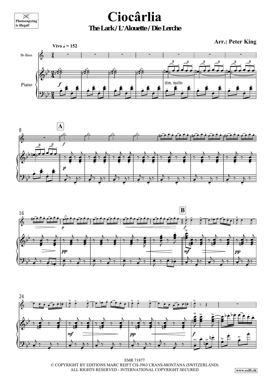 Ciocarlia Ciocarlia Voice Solo scores gallery preview page 4