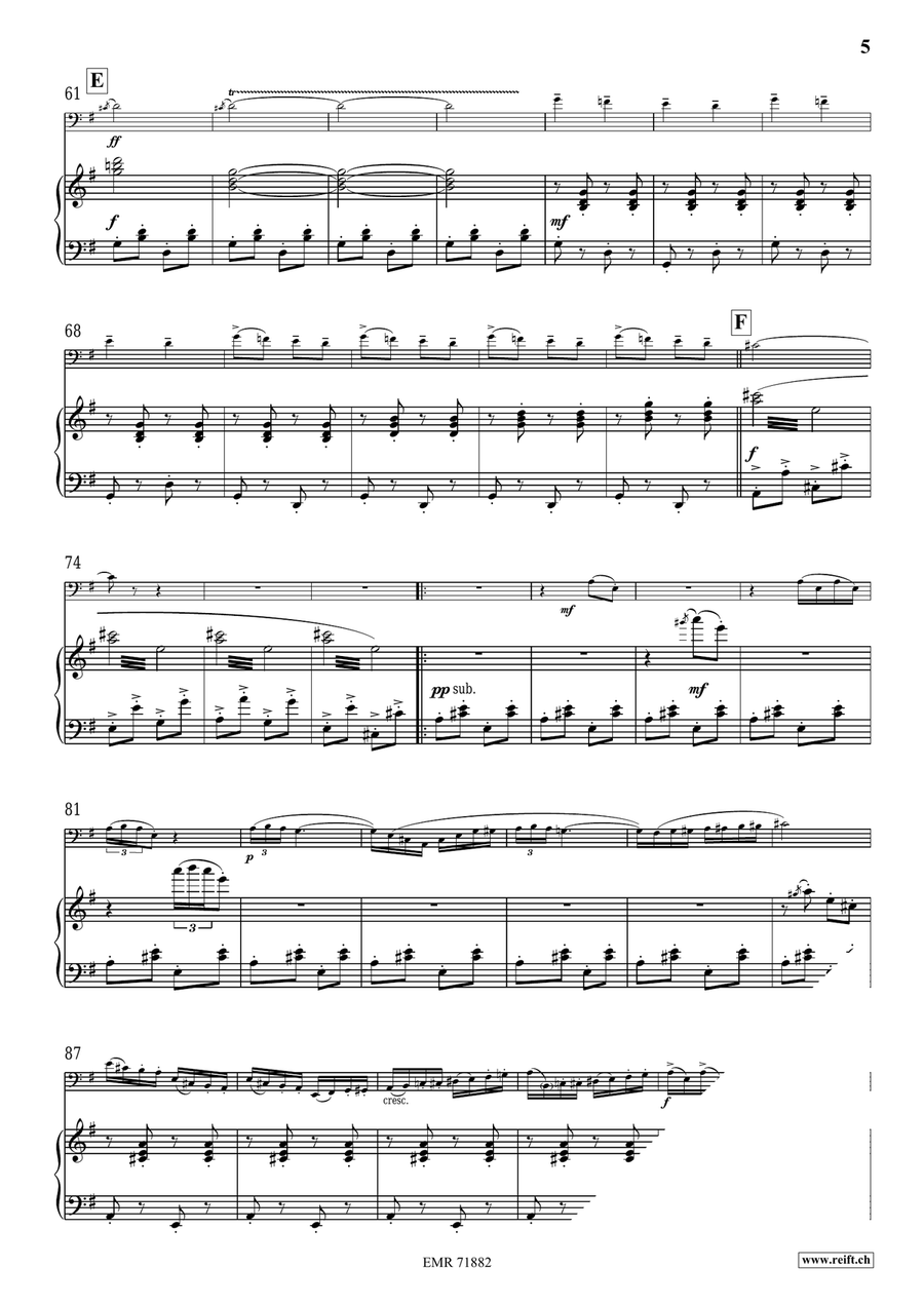 Ciocarlia Ciocarlia Double Bass scores gallery preview page 6