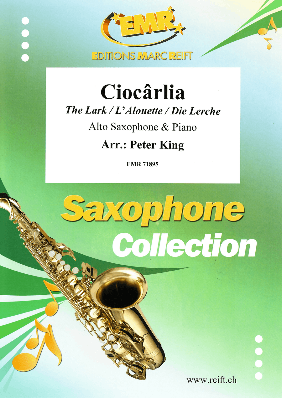 Ciocarlia Ciocarlia Alto Saxophone scores gallery preview page 1