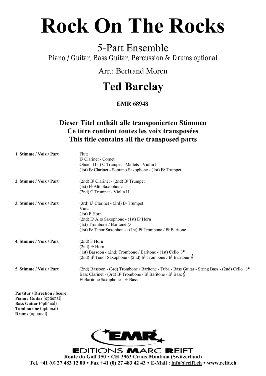 Rock On The Rocks Rock On The Rocks Score scores gallery preview page 2