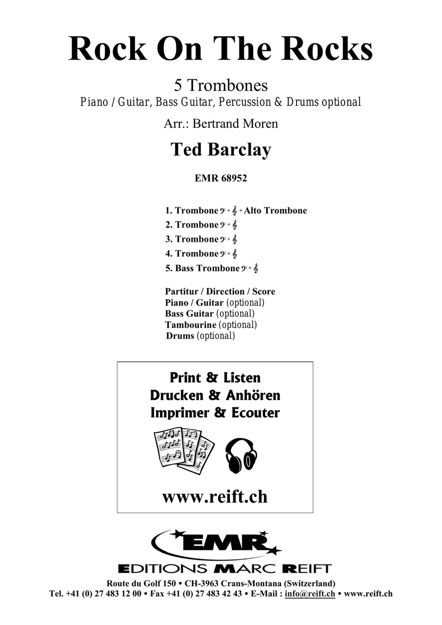 Rock On The Rocks Rock On The Rocks Trombone scores gallery preview page 2
