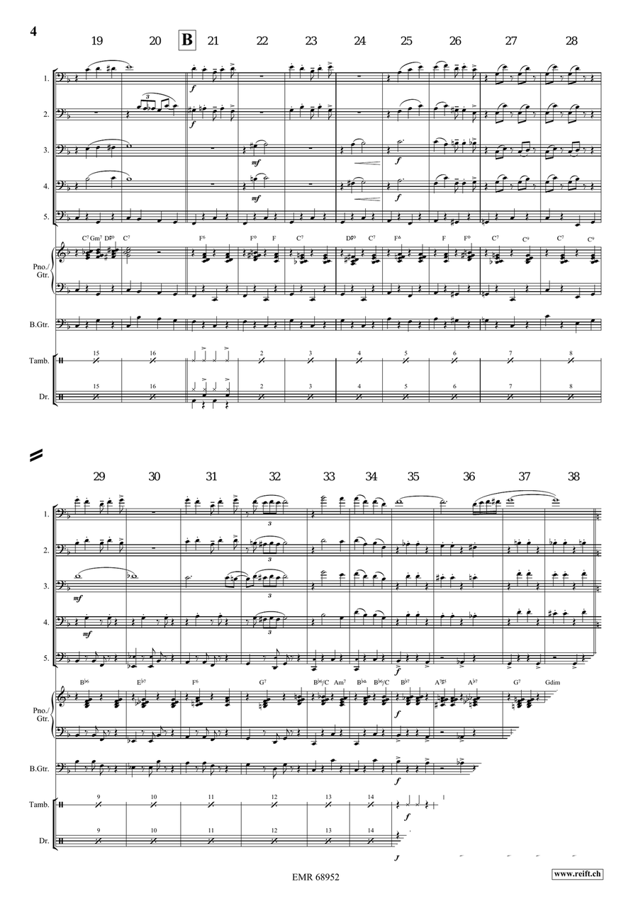 Rock On The Rocks Rock On The Rocks Trombone scores gallery preview page 5