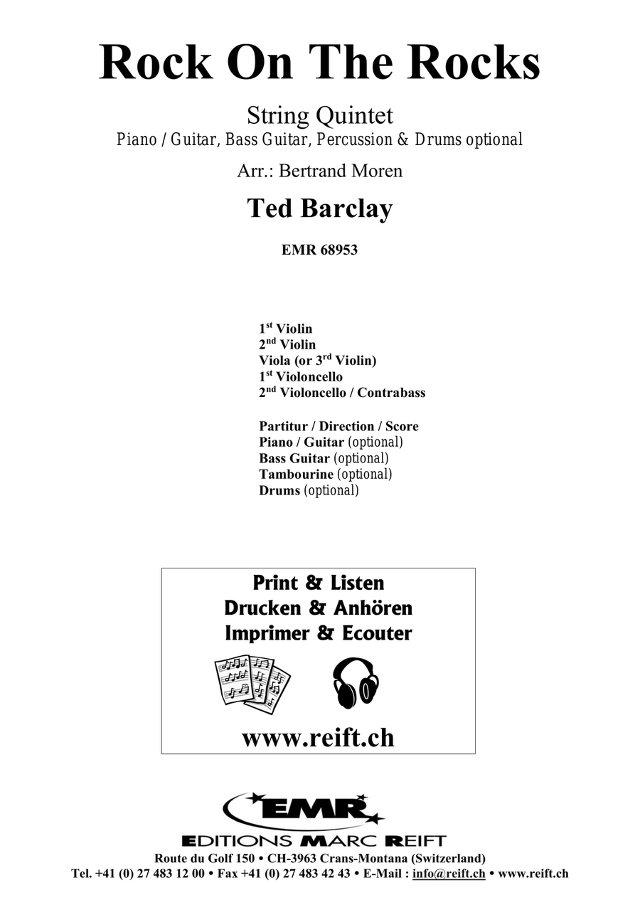 Rock On The Rocks Rock On The Rocks String Quintet scores gallery preview page 2