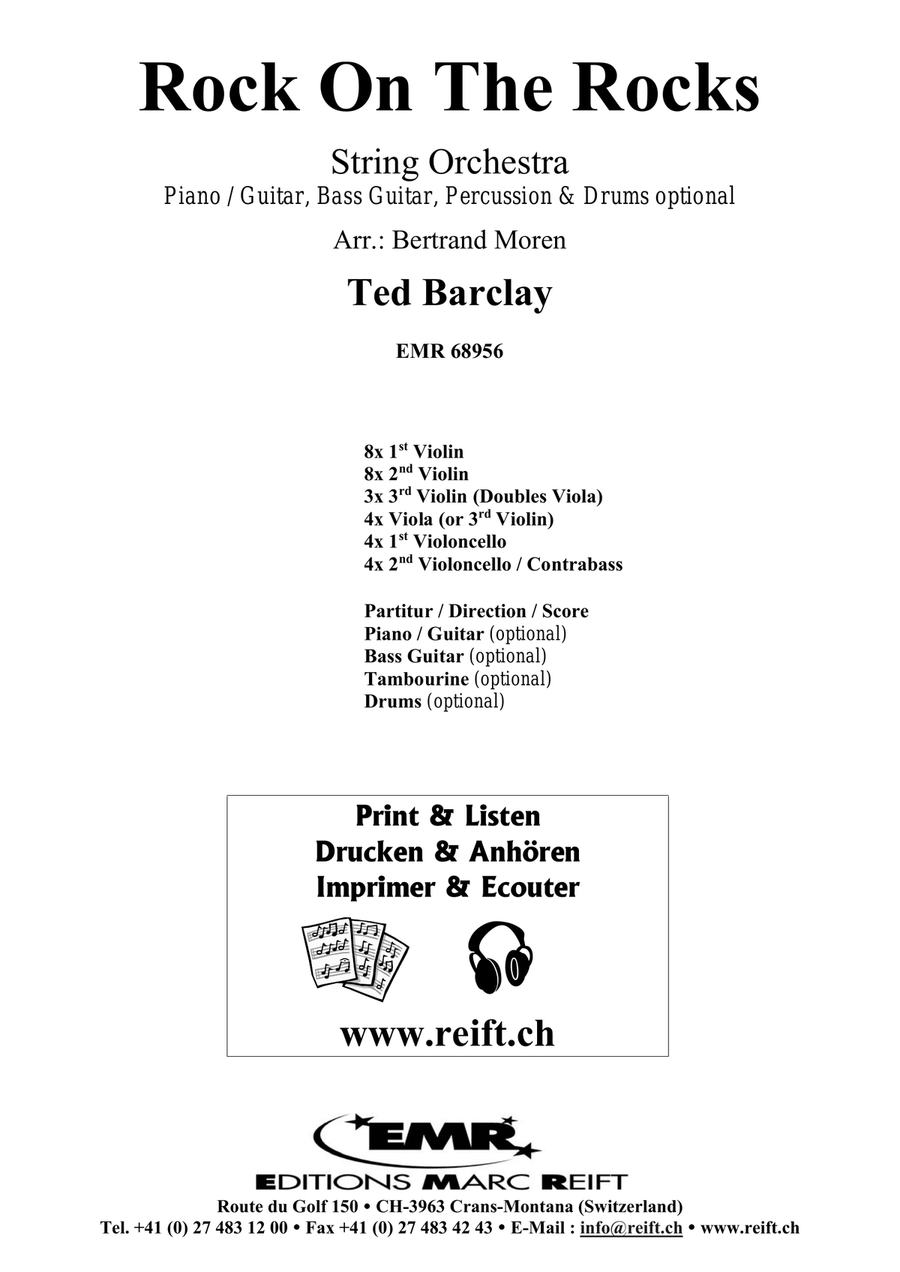 Rock On The Rocks Rock On The Rocks String Orchestra scores gallery preview page 2