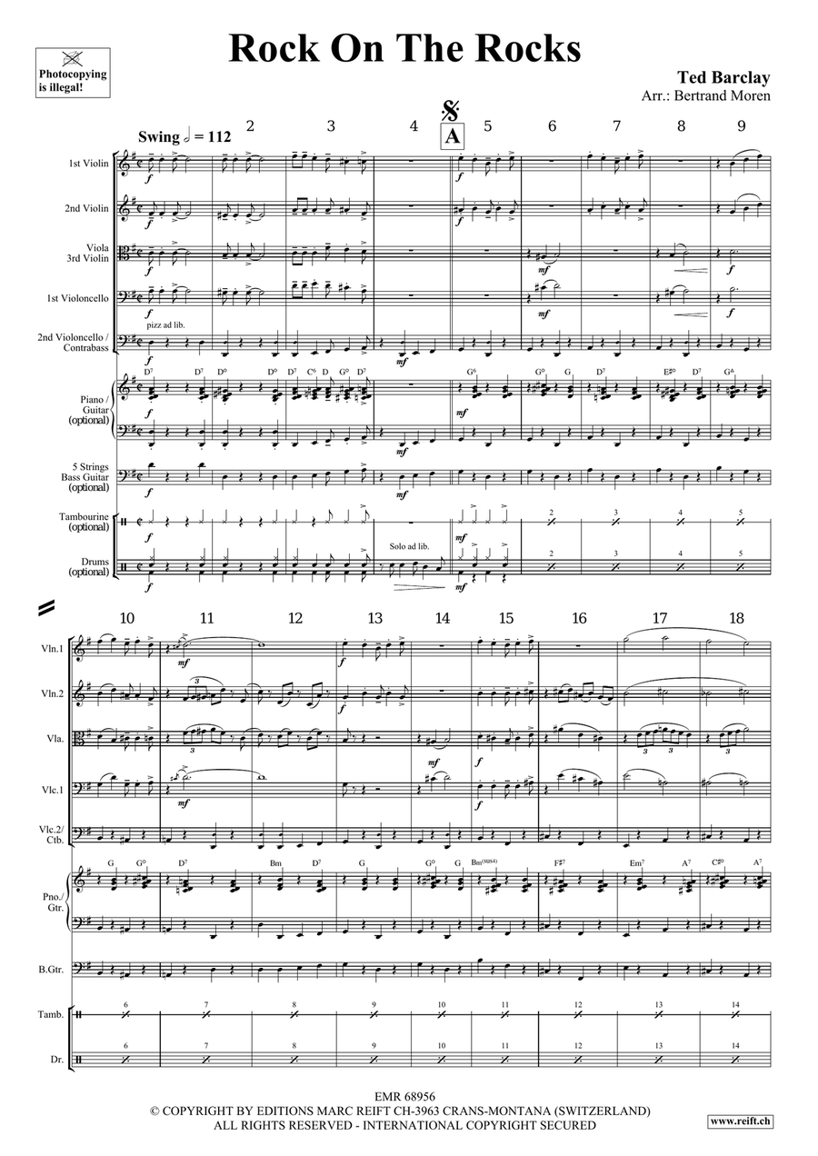 Rock On The Rocks Rock On The Rocks String Orchestra scores gallery preview page 4