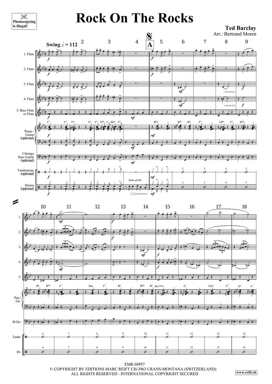 Rock On The Rocks Rock On The Rocks Flute scores gallery preview page 4