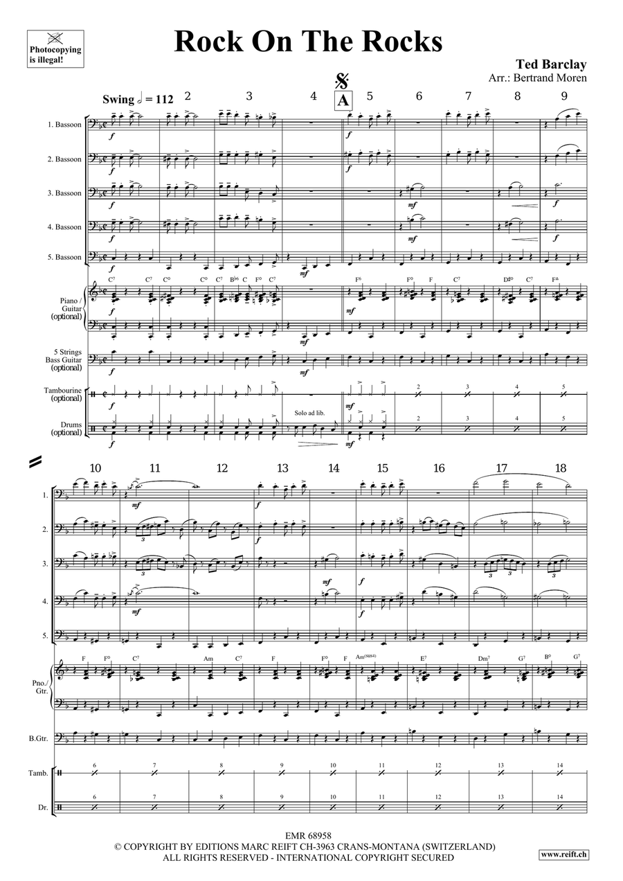 Rock On The Rocks Rock On The Rocks Bassoon scores gallery preview page 4