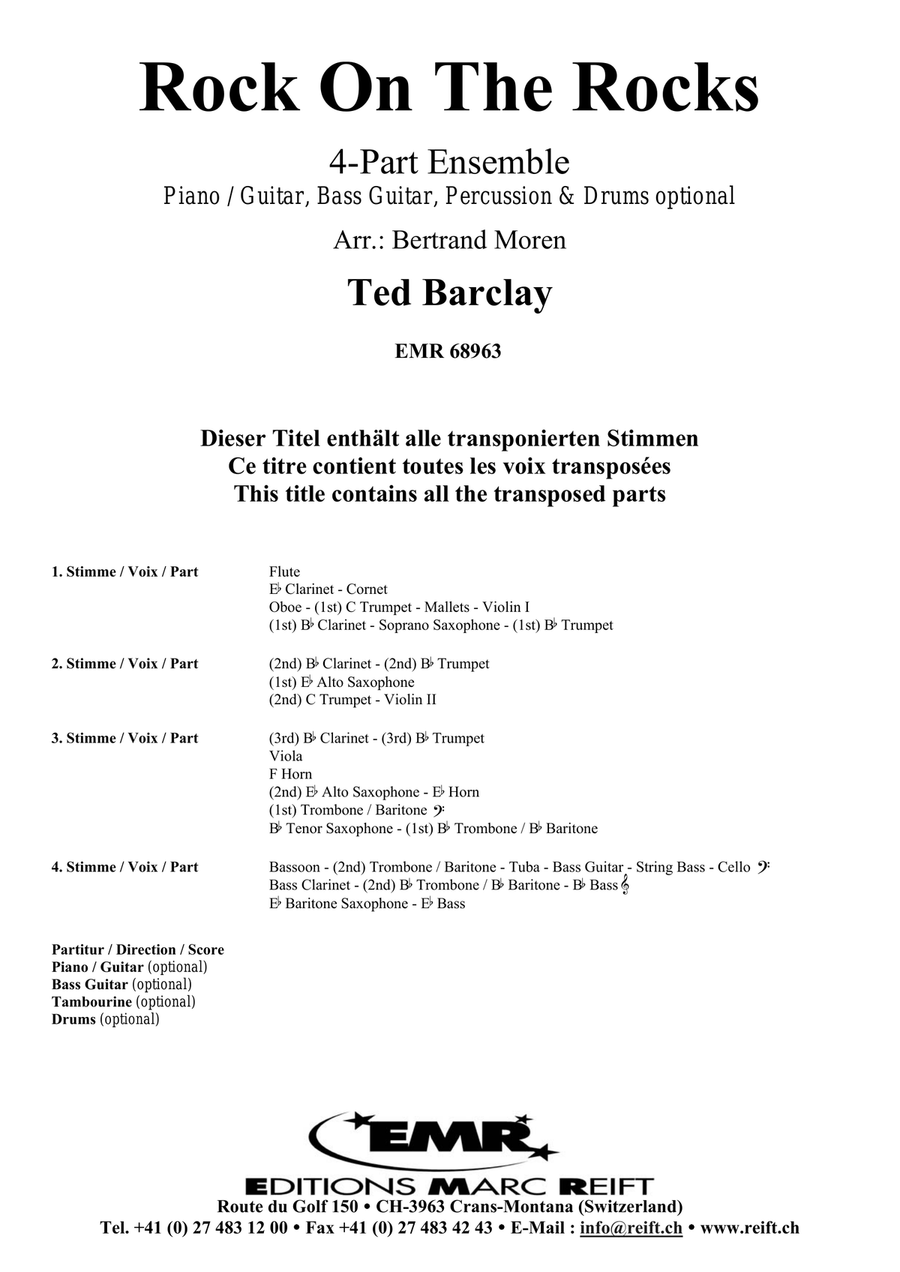 Rock On The Rocks Rock On The Rocks Score scores gallery preview page 2