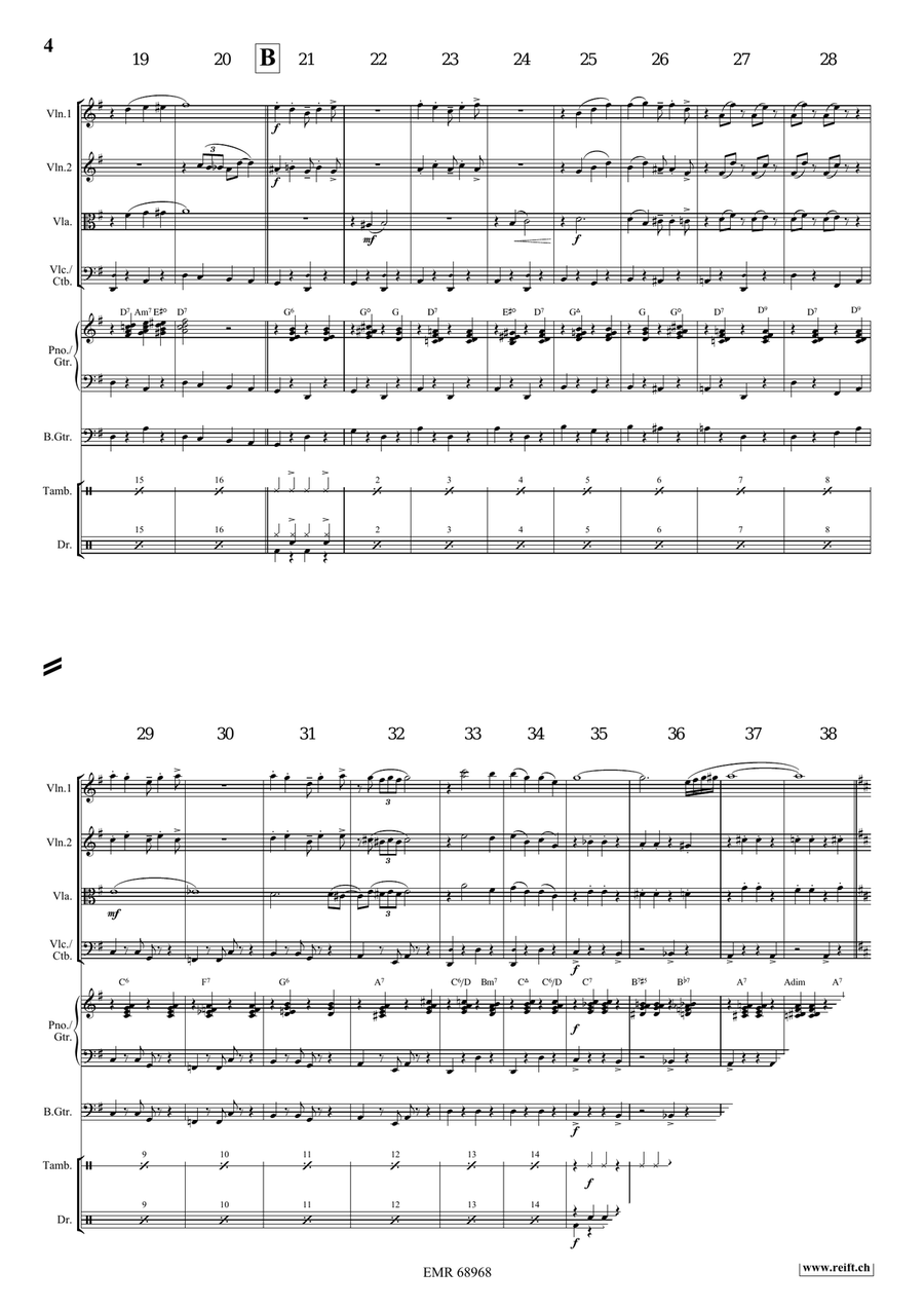 Rock On The Rocks Rock On The Rocks String Quartet scores gallery preview page 5