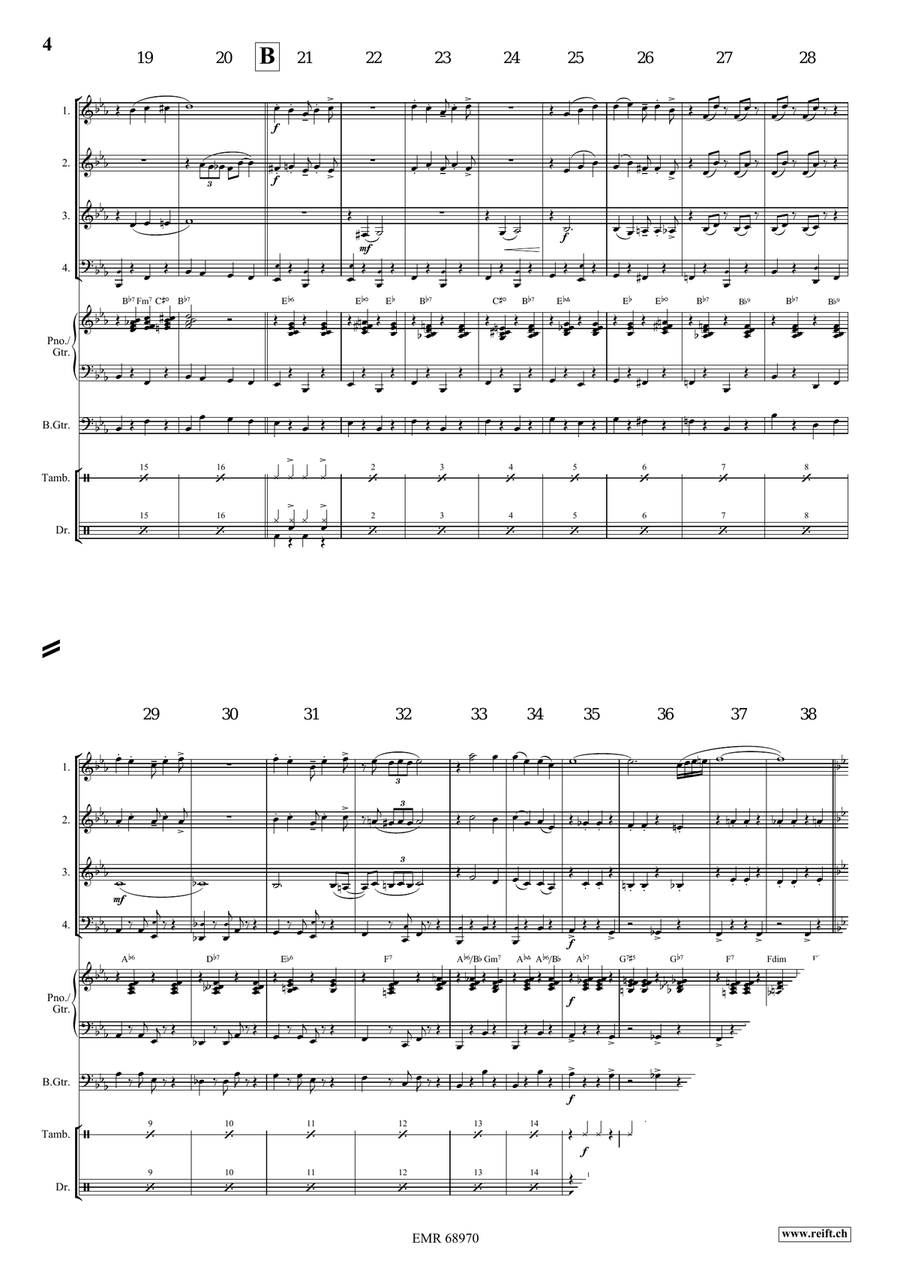 Rock On The Rocks Rock On The Rocks Woodwind Quartet scores gallery preview page 5