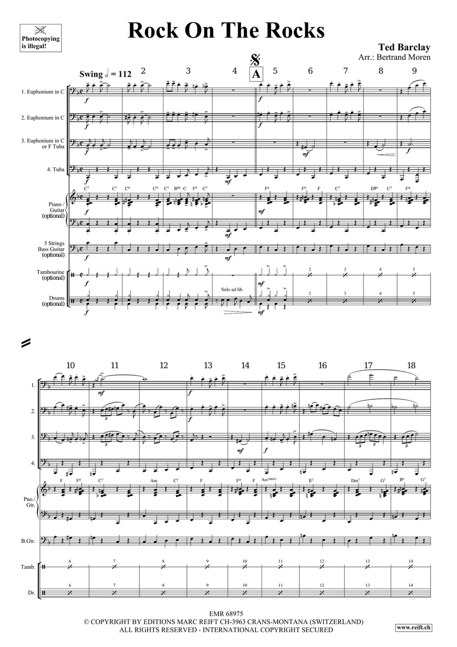 Rock On The Rocks Rock On The Rocks Tuba Quartet scores gallery preview page 4