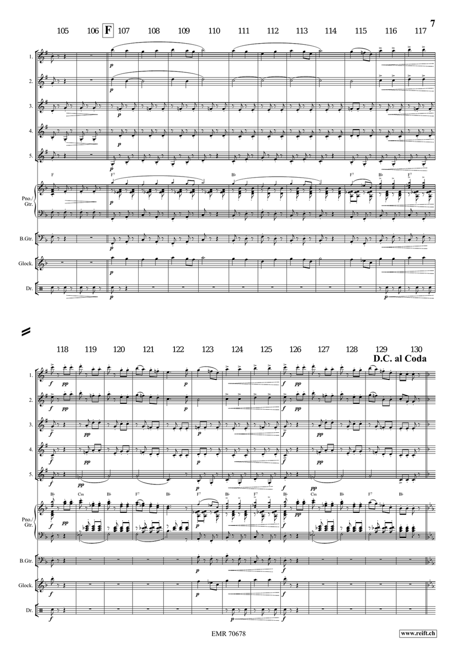 Tik-Tak Polka Tik-Tak Polka Clarinet Quintet scores gallery preview page 8