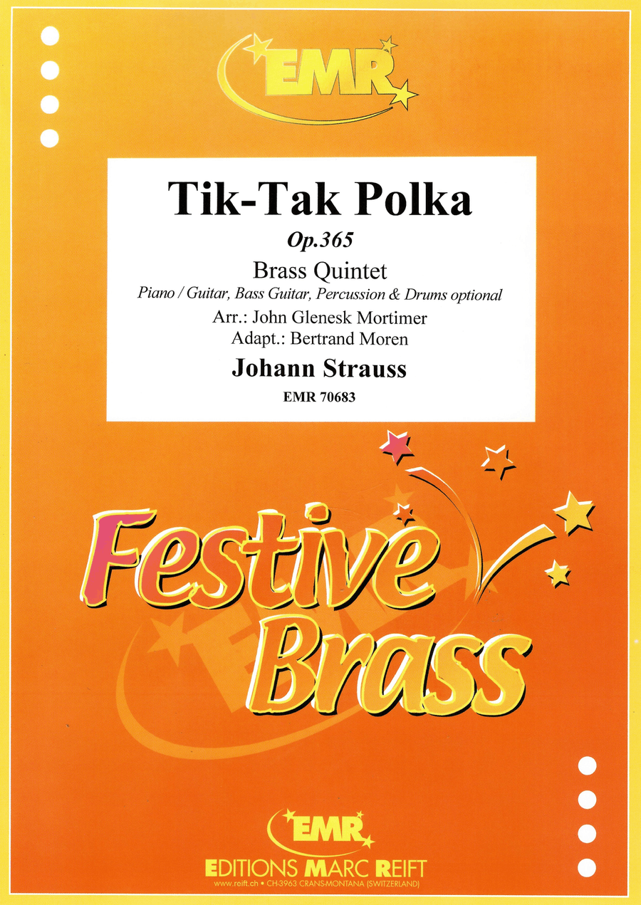 Tik-Tak Polka Tik-Tak Polka Brass Quintet scores gallery preview page 1
