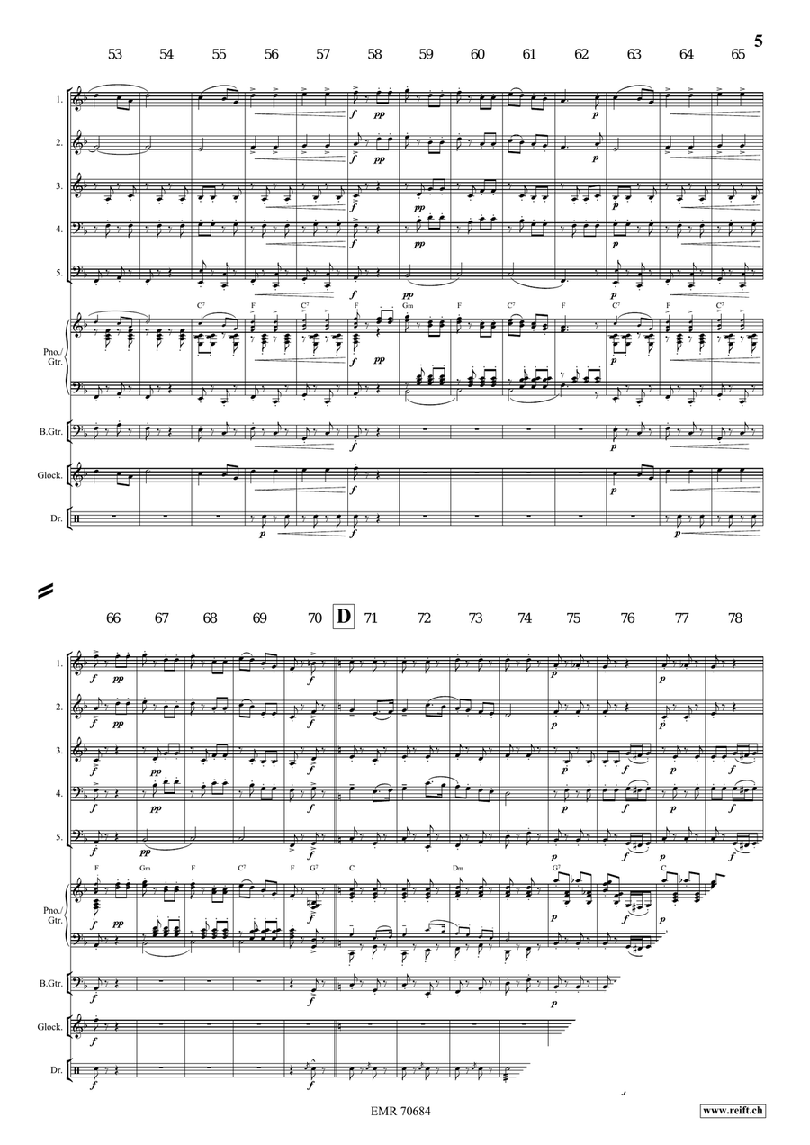Tik-Tak Polka Tik-Tak Polka Woodwind Quintet scores gallery preview page 5