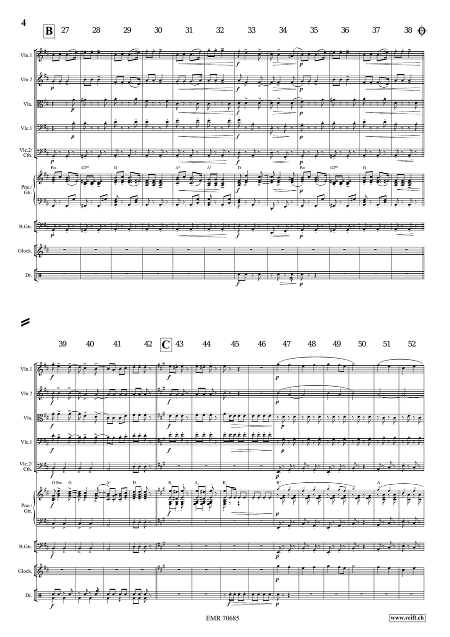 Tik-Tak Polka Tik-Tak Polka String Orchestra scores gallery preview page 4
