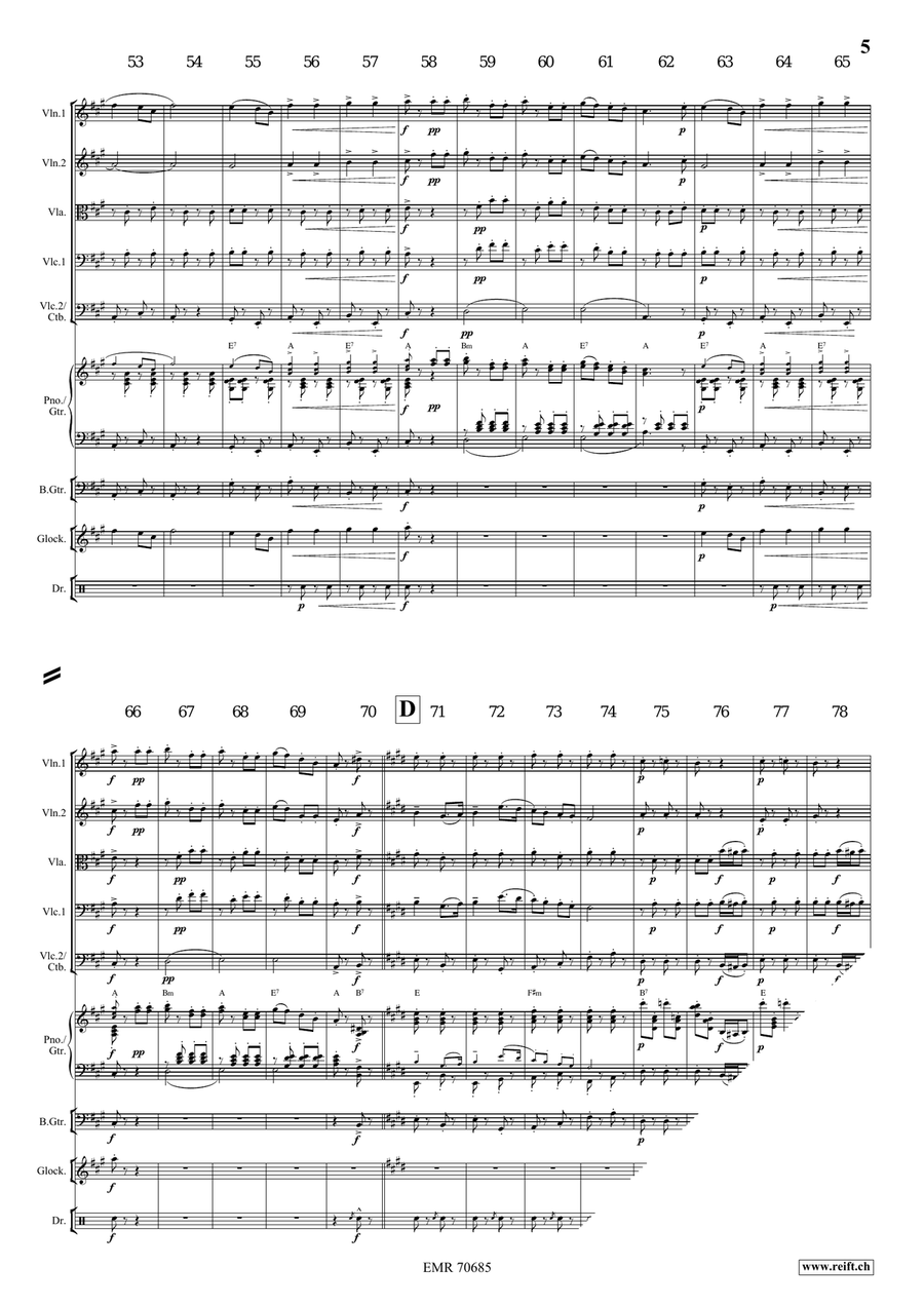 Tik-Tak Polka Tik-Tak Polka String Orchestra scores gallery preview page 5