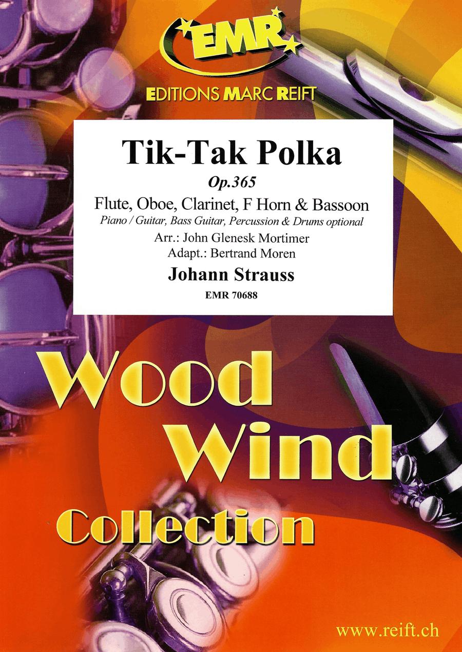 Tik-Tak Polka Tik-Tak Polka Woodwind Quintet scores gallery preview page 1