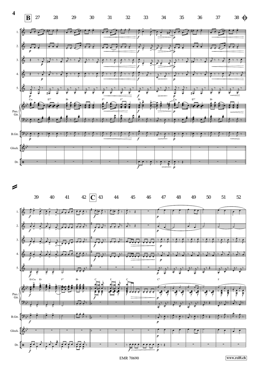 Tik-Tak Polka Tik-Tak Polka Euphonium Quintet scores gallery preview page 4