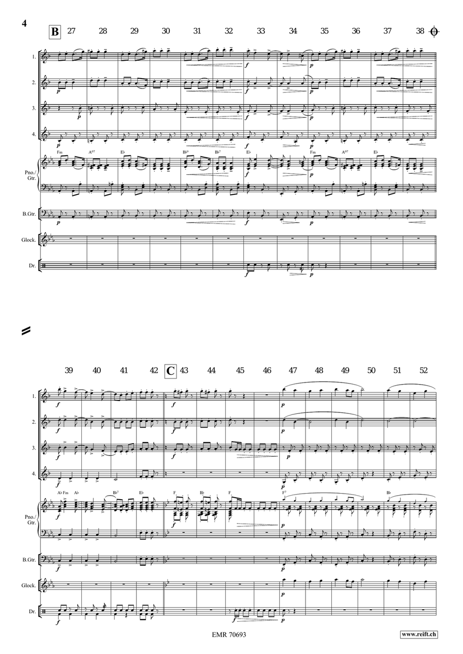 Tik-Tak Polka Tik-Tak Polka Clarinet Quartet scores gallery preview page 5