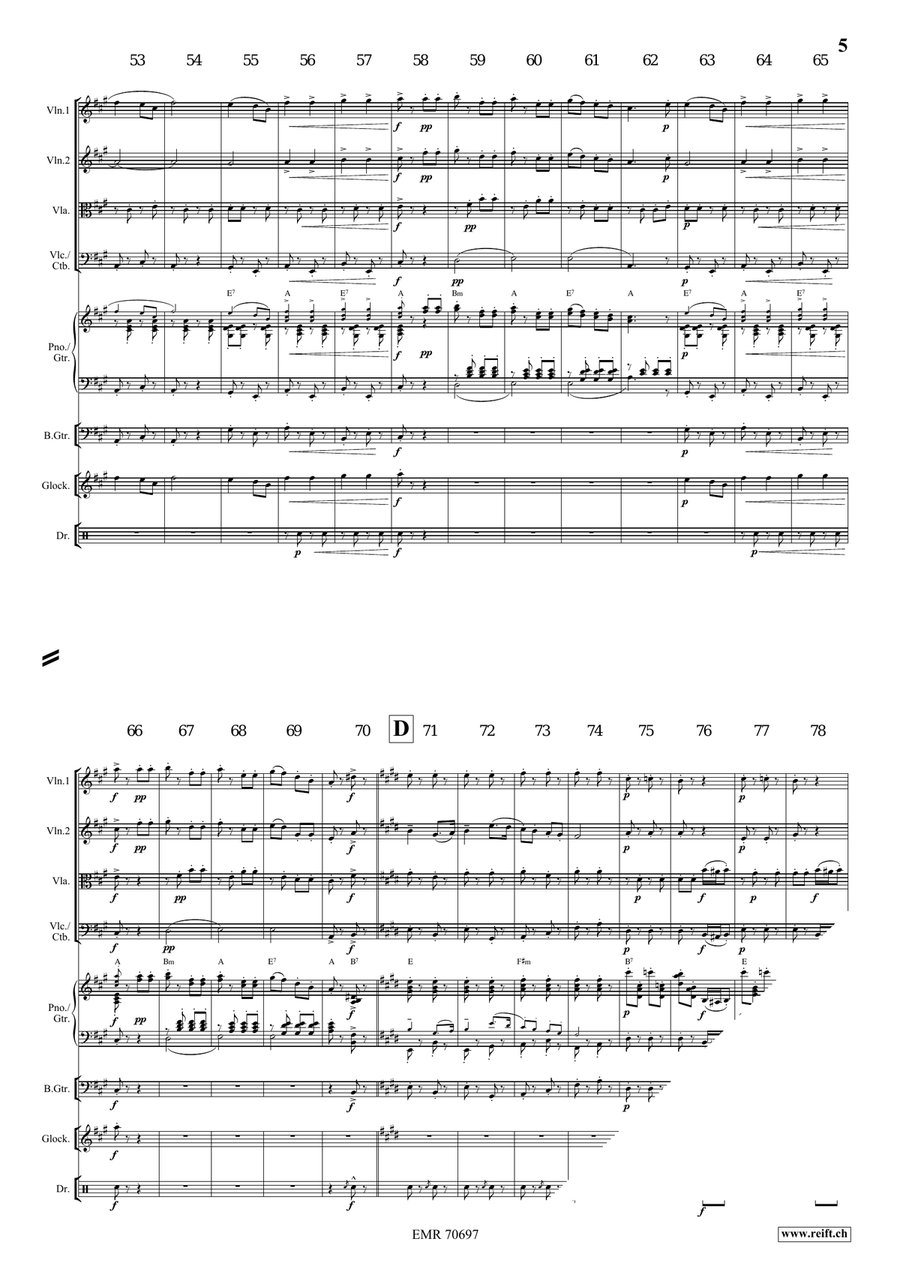 Tik-Tak Polka Tik-Tak Polka String Quartet scores gallery preview page 5