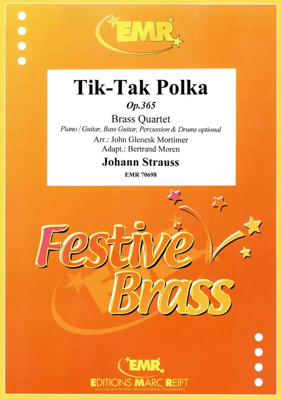 Tik-Tak Polka Tik-Tak Polka Brass Quartet scores gallery preview page 1