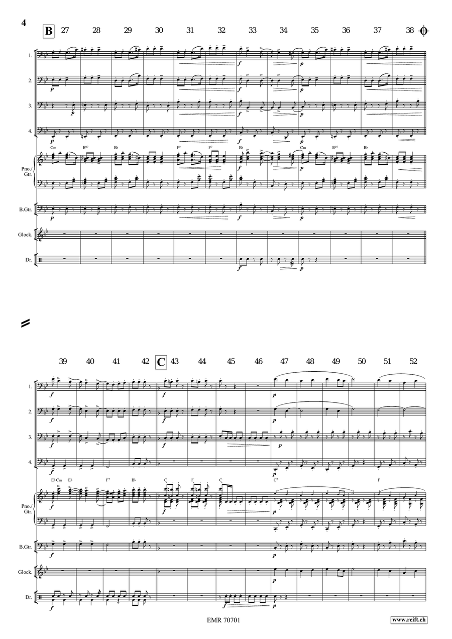 Tik-Tak Polka Tik-Tak Polka Bassoon Quartet scores gallery preview page 4