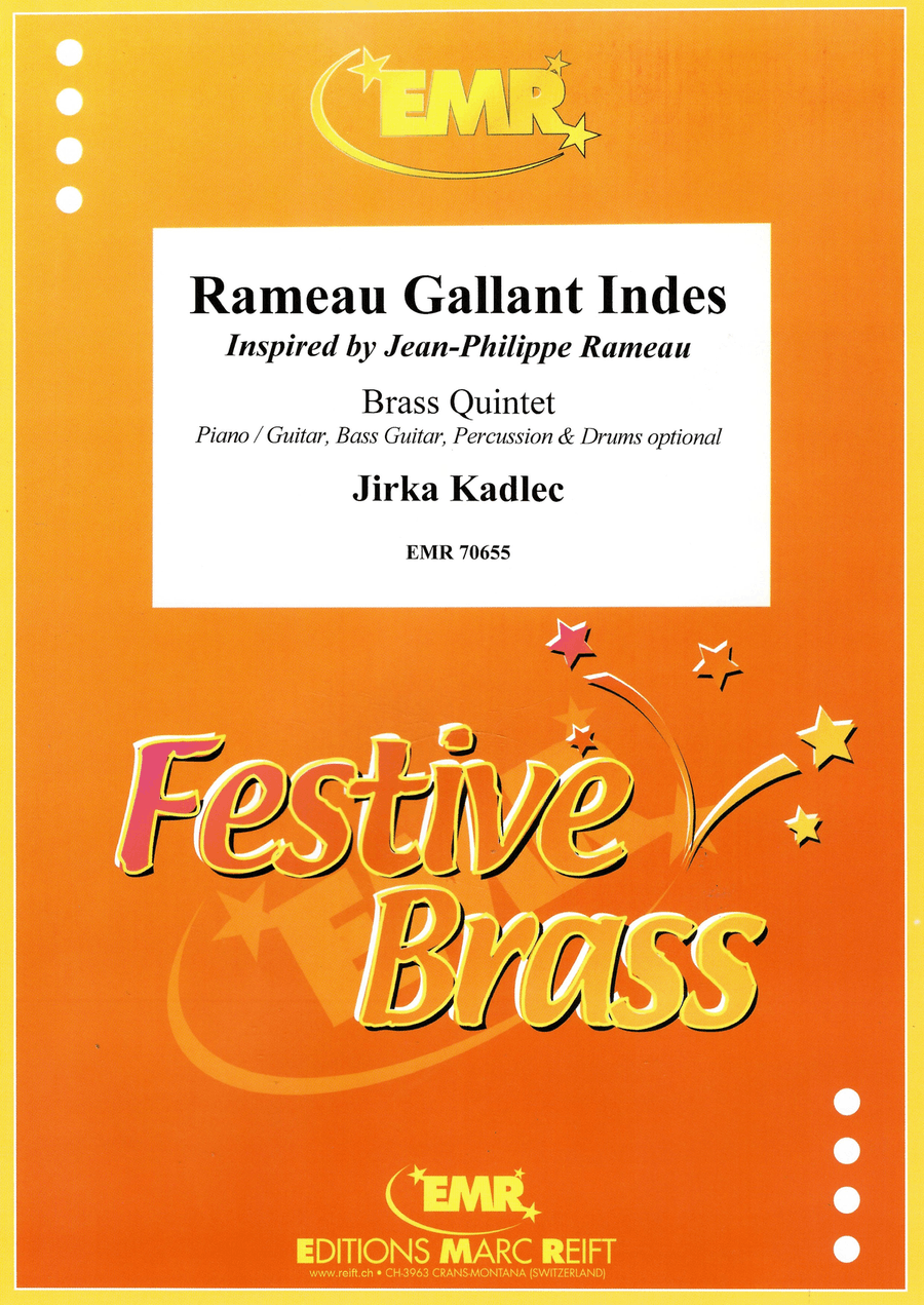 Rameau Gallant Indes Rameau Gallant Indes Brass Quintet scores gallery preview page 1