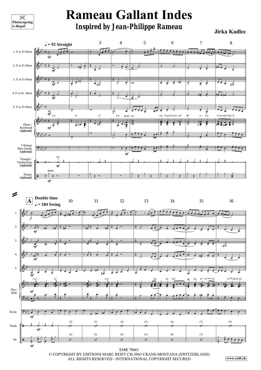 Rameau Gallant Indes Rameau Gallant Indes Horn scores gallery preview page 4