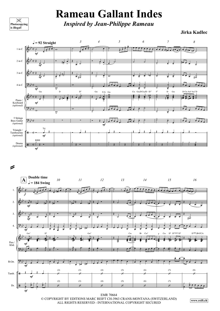 Rameau Gallant Indes Rameau Gallant Indes Score scores gallery preview page 4