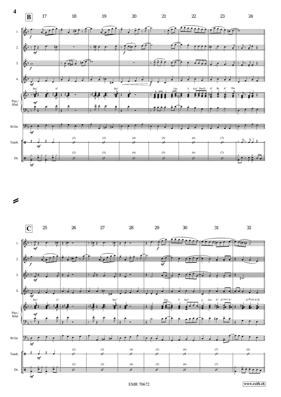 Rameau Gallant Indes Rameau Gallant Indes Flute Quartet scores gallery preview page 5