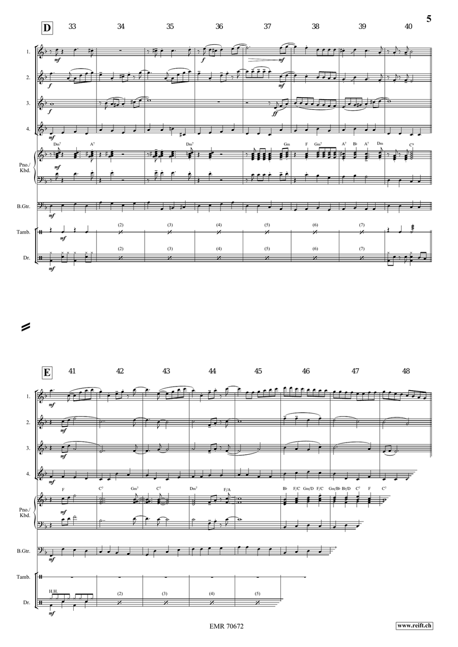 Rameau Gallant Indes Rameau Gallant Indes Flute Quartet scores gallery preview page 6