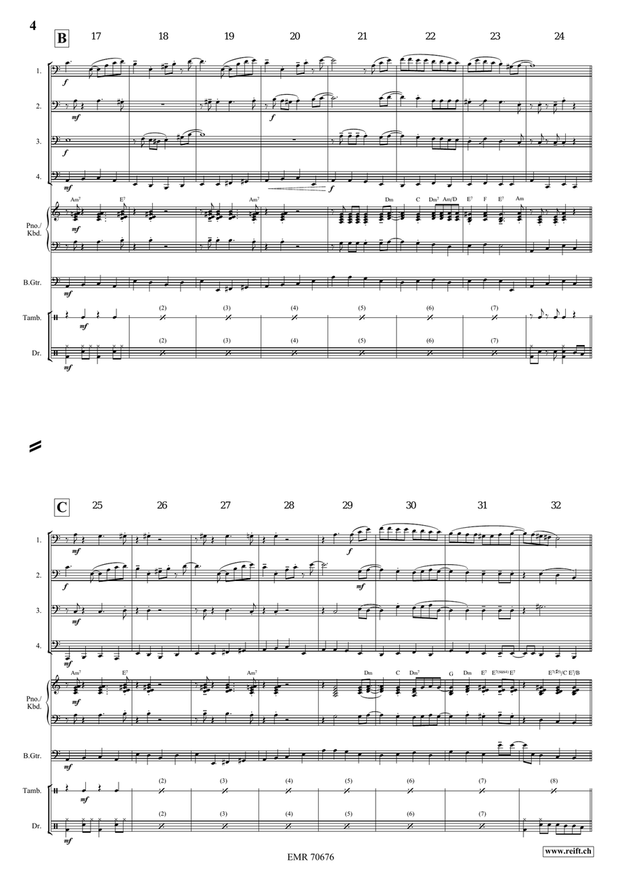 Rameau Gallant Indes Rameau Gallant Indes Tuba Quartet scores gallery preview page 5