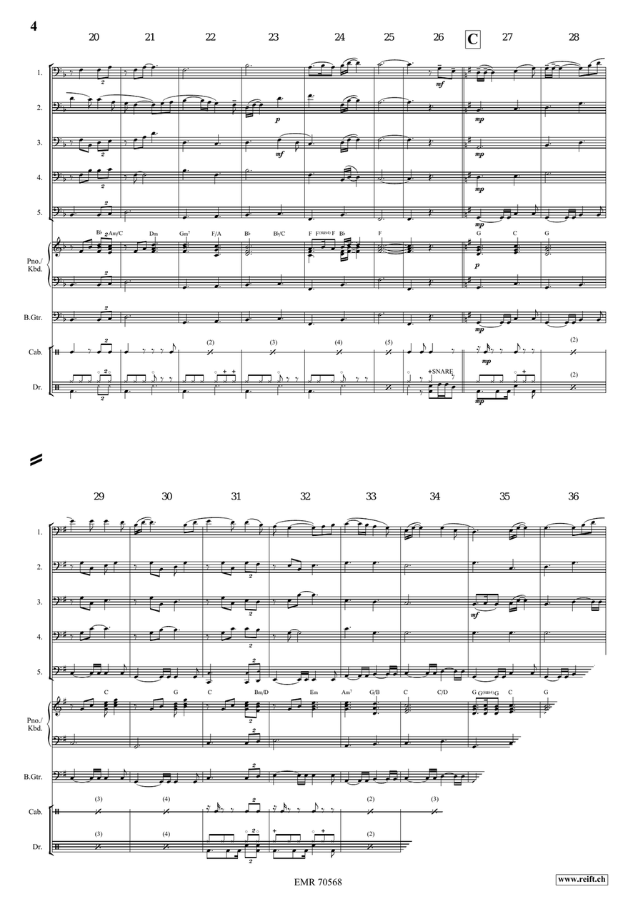 Wild Mountain Thyme Wild Mountain Thyme Trombone scores gallery preview page 5
