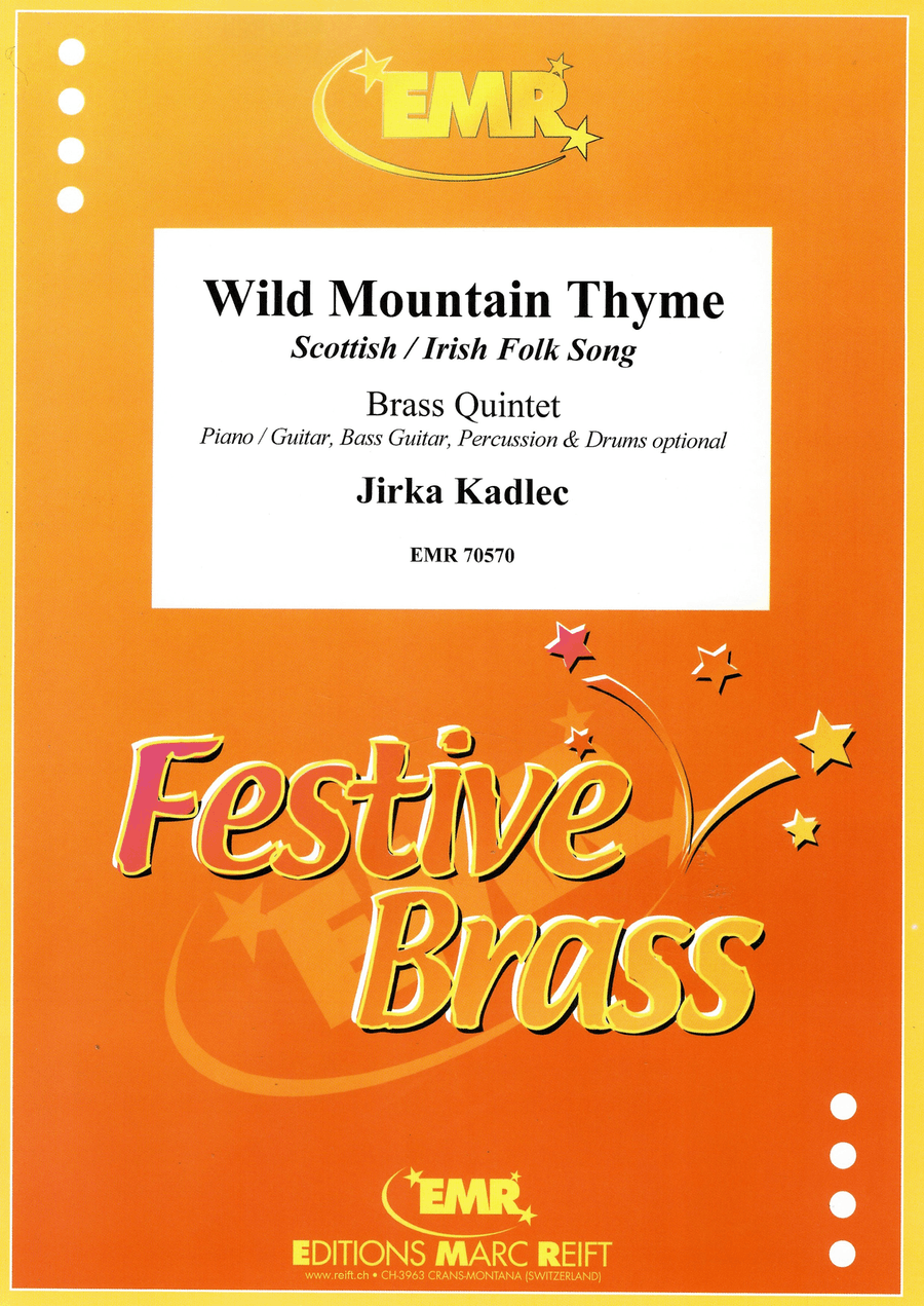 Wild Mountain Thyme Wild Mountain Thyme Brass Quintet scores gallery preview page 1
