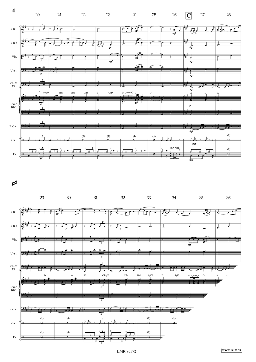 Wild Mountain Thyme Wild Mountain Thyme String Orchestra scores gallery preview page 5