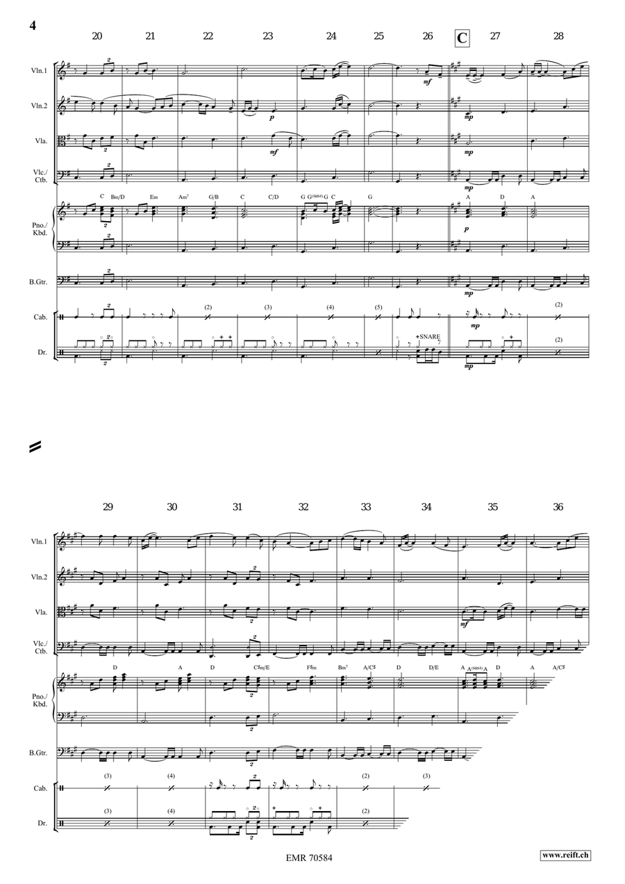 Wild Mountain Thyme Wild Mountain Thyme String Quartet scores gallery preview page 5