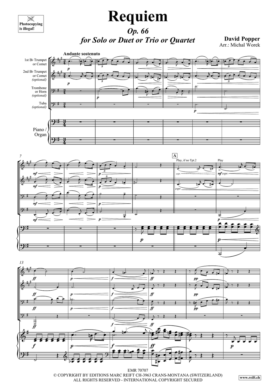 Requiem Requiem Score scores gallery preview page 3
