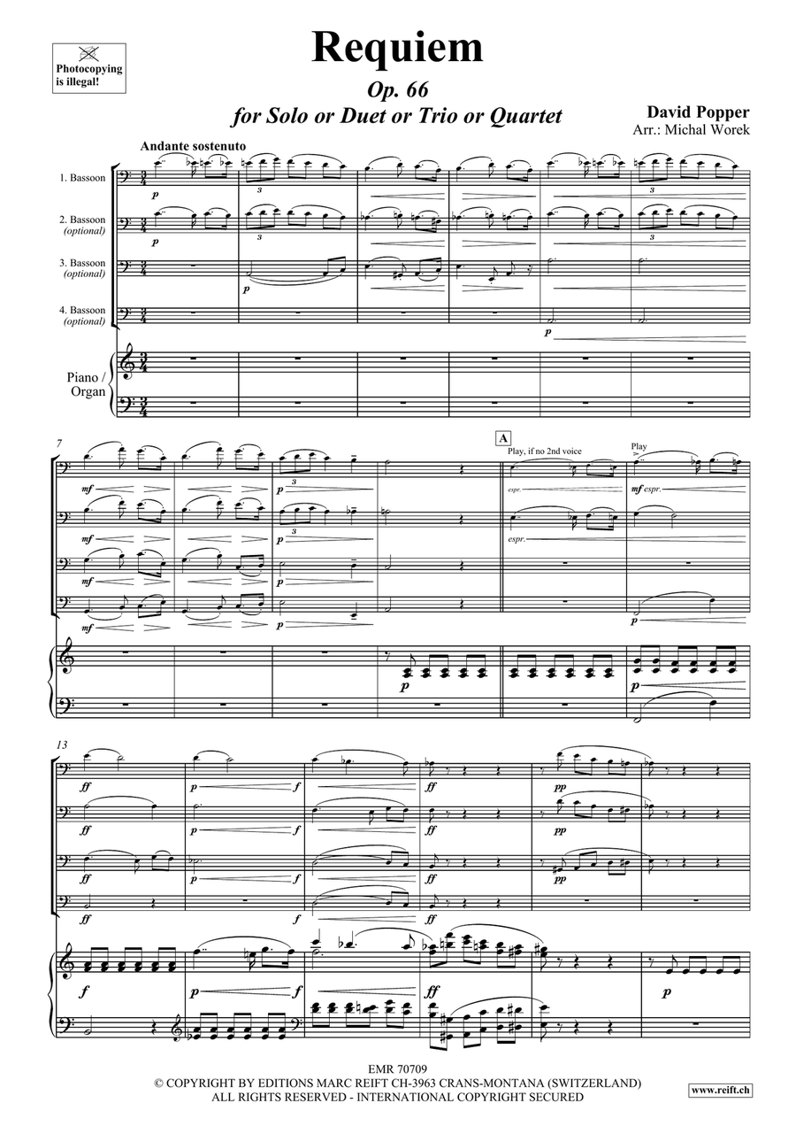 Requiem Requiem Woodwind Trio scores gallery preview page 3