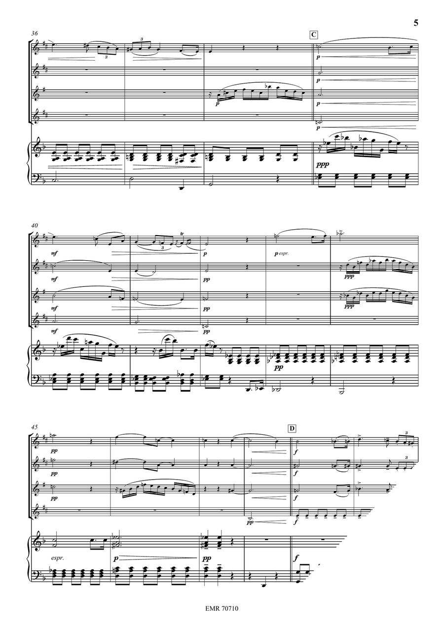 Requiem Requiem Woodwind Trio scores gallery preview page 5