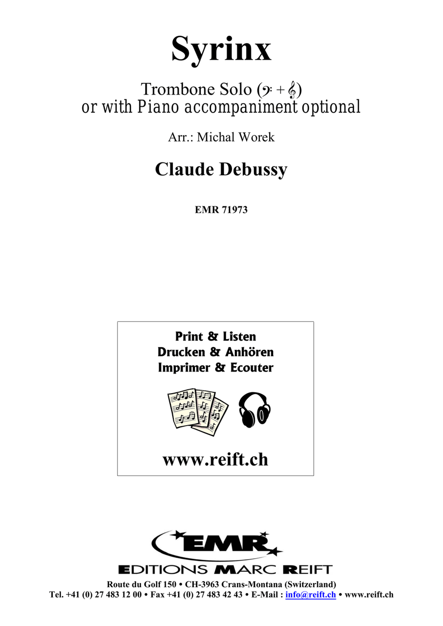 Syrinx Syrinx Piano Accompaniment scores gallery preview page 2