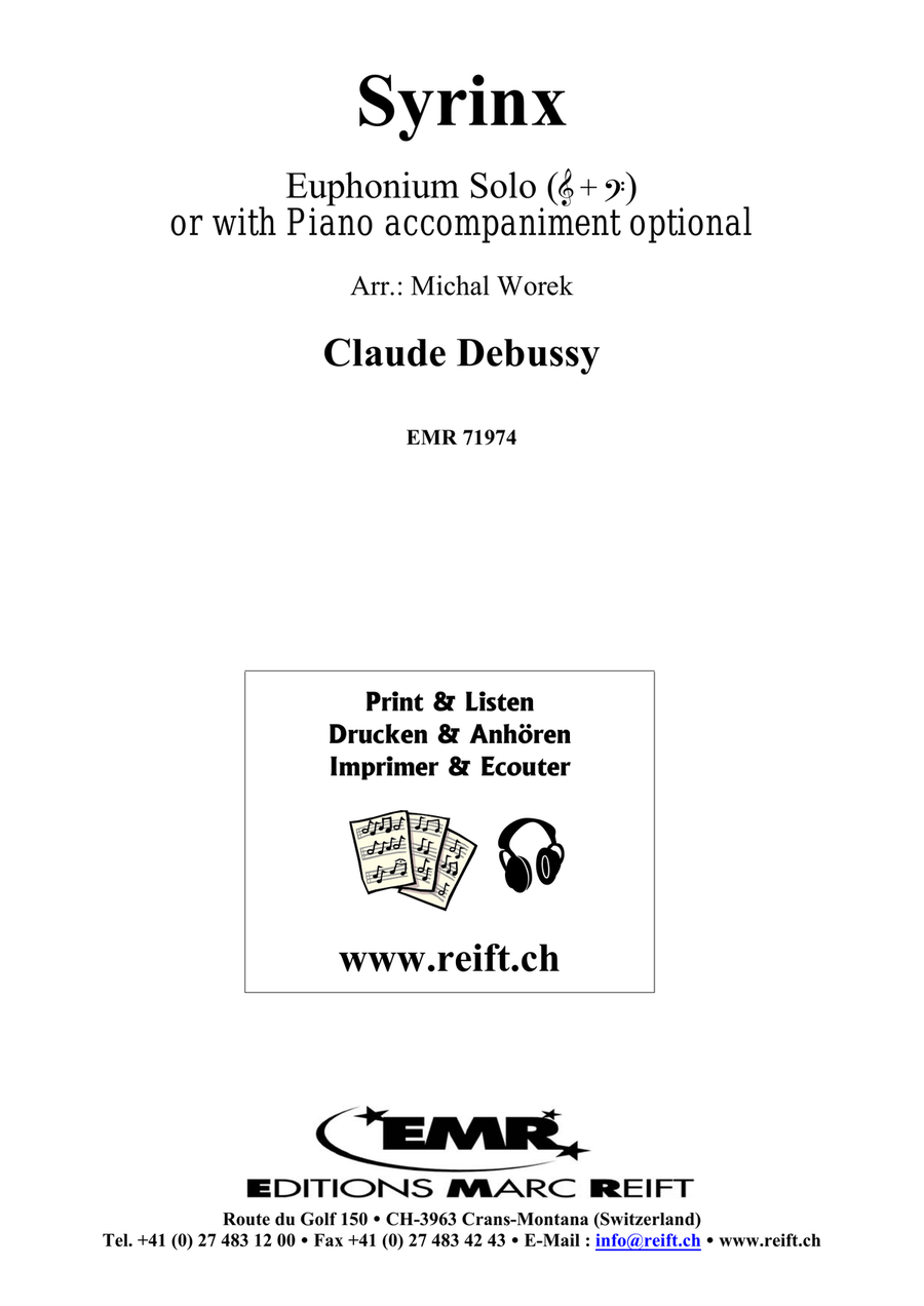 Syrinx Syrinx Euphonium scores gallery preview page 2