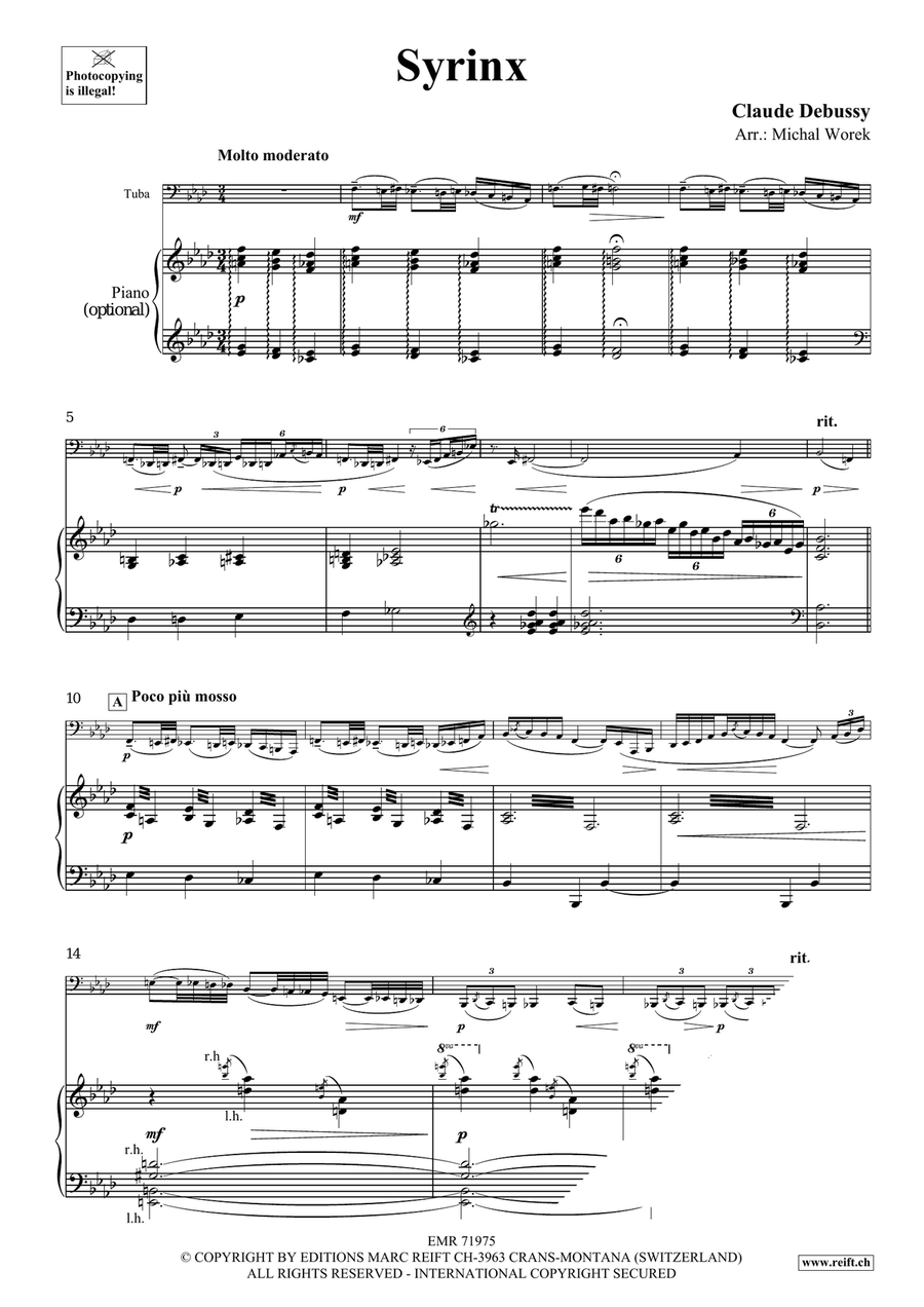 Syrinx Syrinx Tuba scores gallery preview page 3