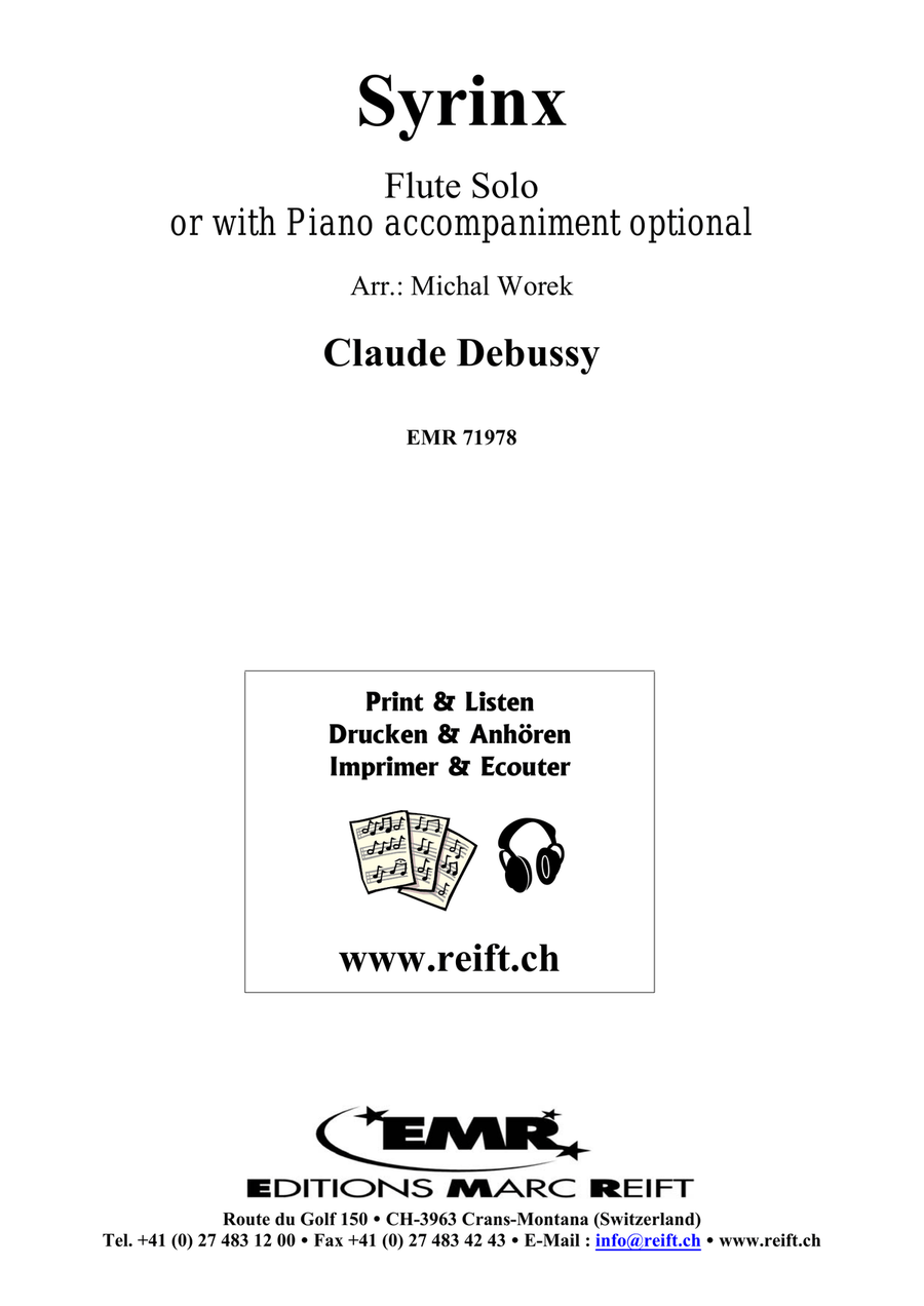 Syrinx Syrinx Flute Solo scores gallery preview page 2