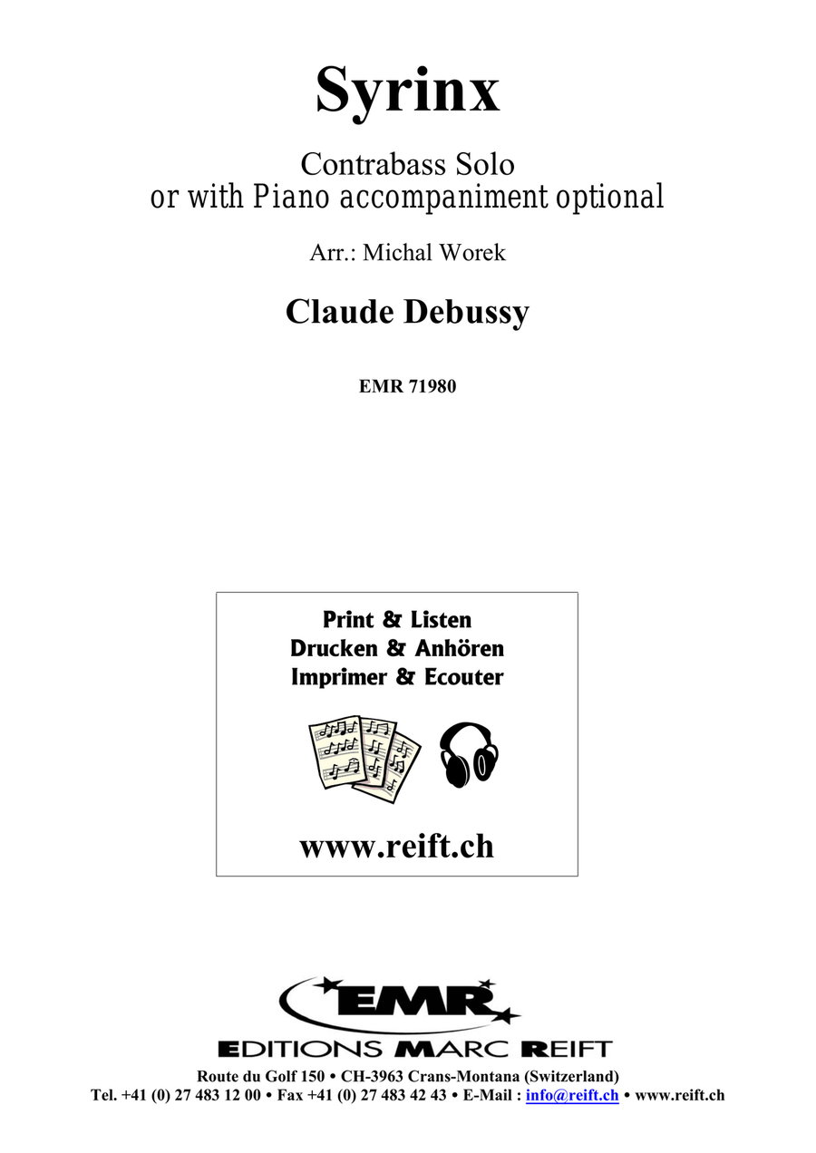 Syrinx Syrinx Double Bass scores gallery preview page 2