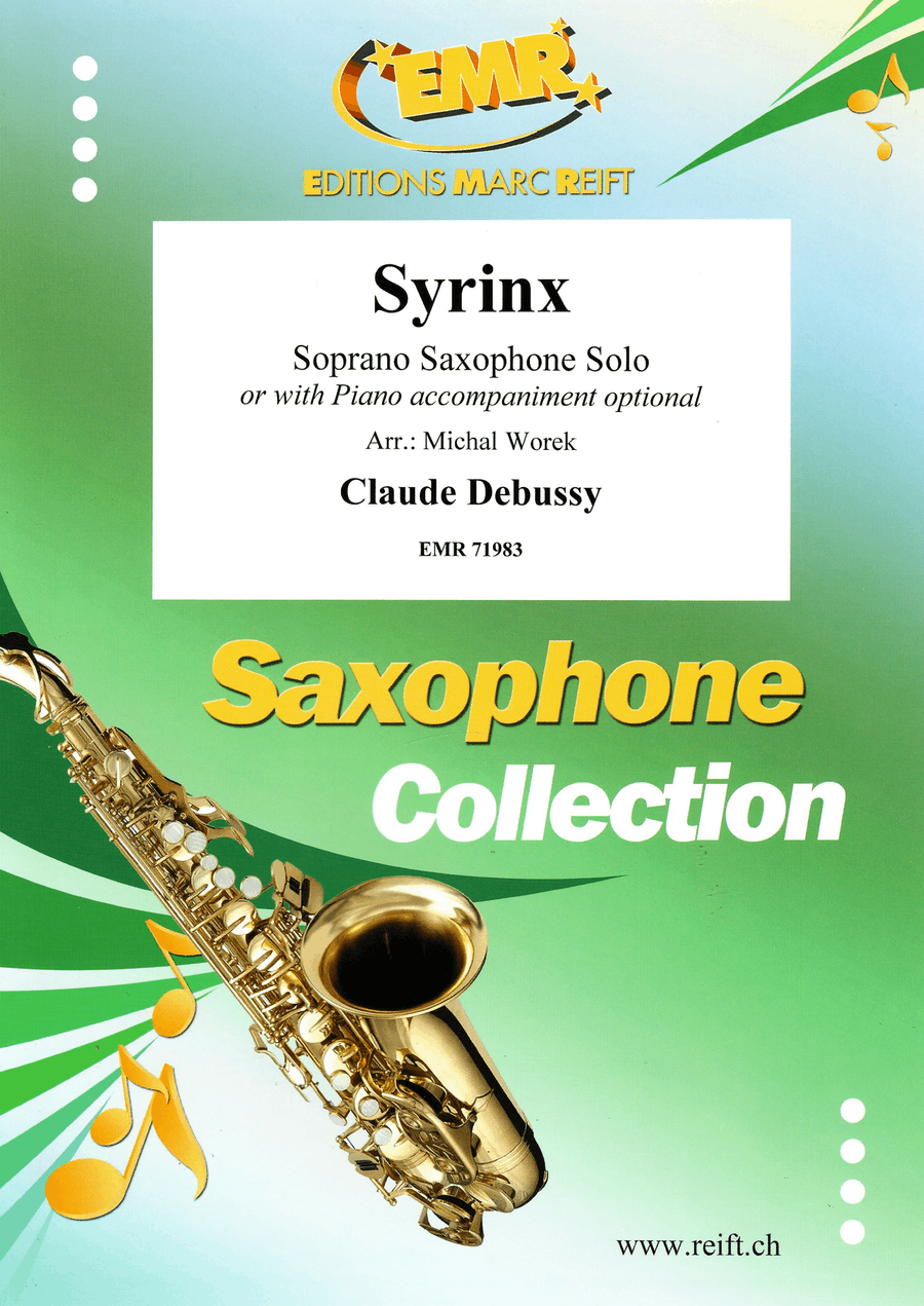 Syrinx Syrinx Soprano Saxophone scores gallery preview page 1