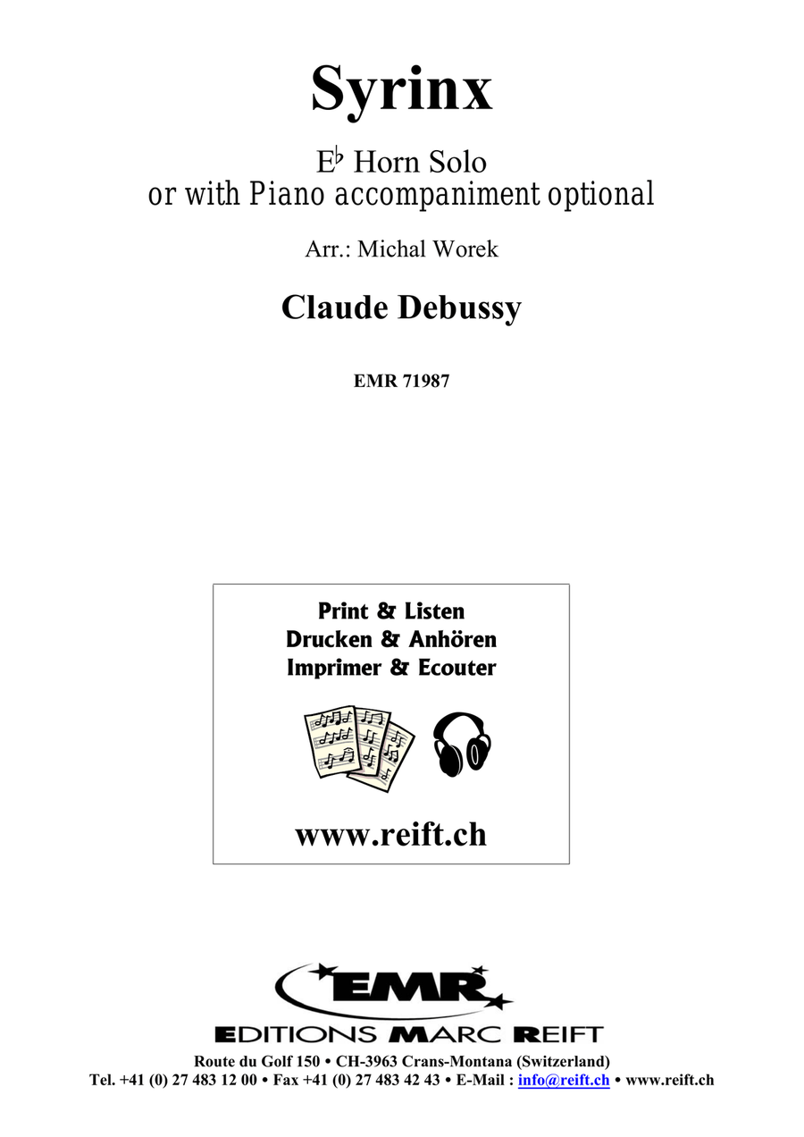 Syrinx Syrinx Piano Accompaniment scores gallery preview page 2