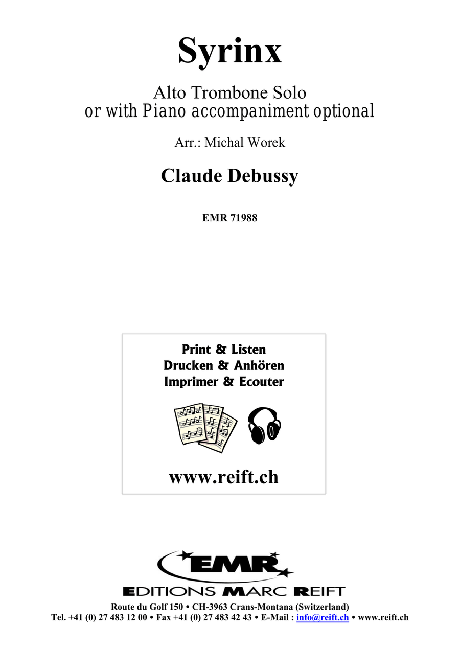 Syrinx Syrinx Piano Accompaniment scores gallery preview page 2